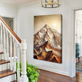 3D Minimalist Mountain Wall Art by Tailored Canvases
