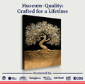 3D Minimalist Tree of Life Wall Art by Tailored Canvases