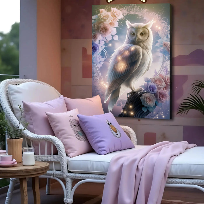 3D Owl Wall Art by Tailored Canvases