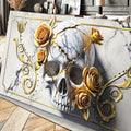 3D Rose and Skull Wall Art by Tailored Canvases