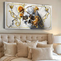 3D Rose and Skull Wall Art by Tailored Canvases