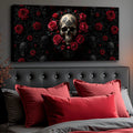 3D Rose and Skull Wall Art III by Tailored Canvases