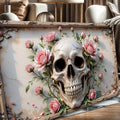 3D Rose And Skull Wall Art V by Tailored Canvases
