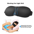 3D Soft Blindfold Sleeping Eye Mask by DailySale