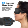 3D Soft Blindfold Sleeping Eye Mask by DailySale