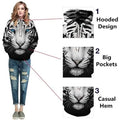 3D Tiger Print Unisex Sweatshirts by DailySale