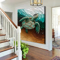 3D Turtle Wall Art by Tailored Canvases