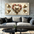 3D Vintage Skull Wall Art by Tailored Canvases