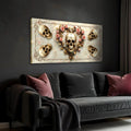 3D Vintage Skull Wall Art by Tailored Canvases
