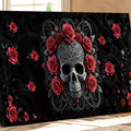 3D Vintage Skull Wall Art II by Tailored Canvases
