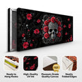 3D Vintage Skull Wall Art II by Tailored Canvases
