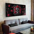 3D Vintage Skull Wall Art II by Tailored Canvases
