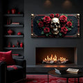 3D Vintage Skull Wall Art III by Tailored Canvases