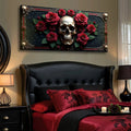 3D Vintage Skull Wall Art III by Tailored Canvases