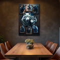 3D Wolf Collage Wall Art II by Tailored Canvases