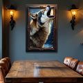 3D Wolf Wall Art by Tailored Canvases