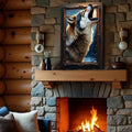 3D Wolf Wall Art by Tailored Canvases