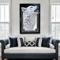 3D Wolf Wall Art III by Tailored Canvases