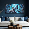 3D Wolves Wall Art by Tailored Canvases
