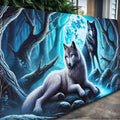 3D Wolves Wall Art by Tailored Canvases