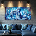 3D Wolves Wall Art II by Tailored Canvases