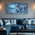 3D Wolves Wall Art VI by Tailored Canvases