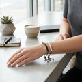 Inc Black-Tone 2-Pc. Set Enamel Tube Bolo Bracelets by Vanessa Jane