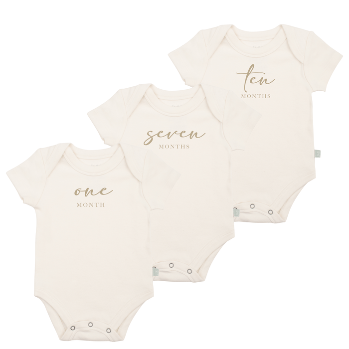 monthly milestone gift set | taupe by Finn + Emma