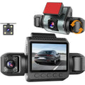 360° Car Drive Recorder – Night Vision, 1080p, 4-Channel by DailySale