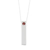 Garnet Fashion Pendants Sterling Silver