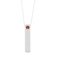 Garnet Fashion Pendants Sterling Silver by Bids.com