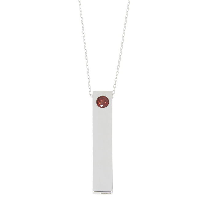 Garnet Fashion Pendants Sterling Silver by Bids.com
