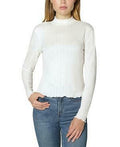 Ultra Flirt Juniors Pointelle-Knit Mock-Neck Top, Size XL by Vanessa Jane