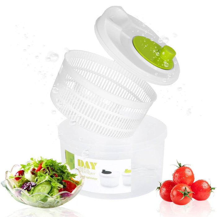3L/0.8Gal Salad Spinner Washer with Lid by DailySale