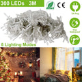 3M 300 LEDs String Curtain Light with Remote by DailySale