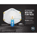 3M 8511 N95 Particulate Respirator with Valve by DailySale