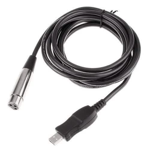 3M USB Male to XLR Female Microphone USB Mic Link Cable by DailySale