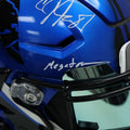 Calvin Johnson Signed Lions Full-Size Authentic On-Field Custom Painted Speedflex Helmet Inscribed "Megatron" (Schwartz) by Price Is Right Miami
