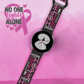 Breast Cancer Awareness HD Watchband for Samsung, Garmin, Fossil, and More by Affinity Bands