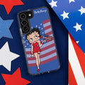 Betty Boop Red White & Boop HD Samsung Galaxy S22 Phone Case by Affinity Bands