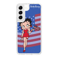 Betty Boop Red White & Boop HD Samsung Galaxy S22 Phone Case by Affinity Bands
