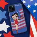 Betty Boop Red White & Boop HD Apple iPhone 11/XR Phone Case by Affinity Bands