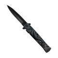 4" Black Dragon Knife with ABS Handle by DailySale