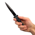 4" Black Dragon Knife with ABS Handle by DailySale