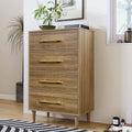 4 Drawer Cabinet Dresser Closet Wooden Dresser by DailySale