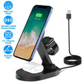 4-in-1 15W Foldable Magnetic Wireless Charging Station by DailySale