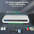 4-in-1 Charger 15W Portable Wireless Charger by DailySale