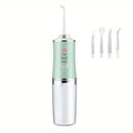 4-in-1 Cordless Water Flossers Oral Irrigator With DIY Mode 4 Jet Tips by DailySale