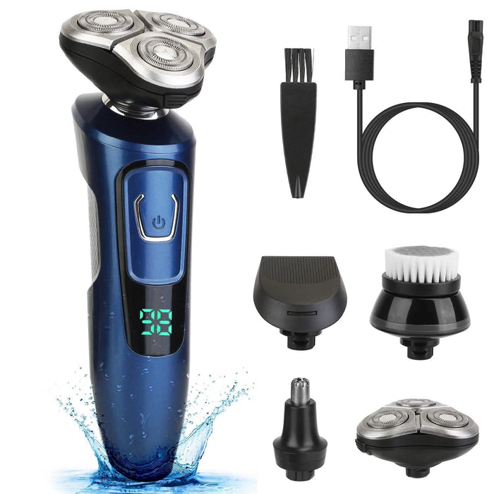 4-In-1 Electric Razor Shaver Rechargeable Cordless by DailySale