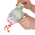 4-in-1 Handheld Electric Vegetable Chopper, Grinder, Slicer and Dicer by DailySale